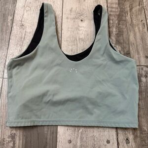 Varley FreeSoft Cori Sports Bra Large Lined Muted Green